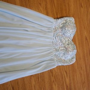 Strapless Prom Dress